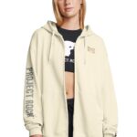 UNDER ARMOUR Project Rock Printed Full Zip Hoodie