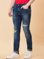 Men Slim Fit Light Fade Jeans - Image 2